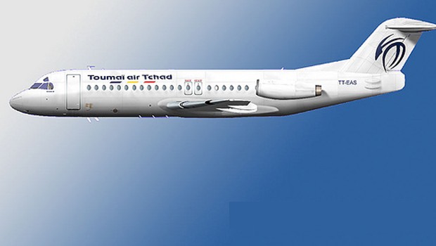 Fokker 28 von Toumaï Air Tchad: Letzter Flieger.