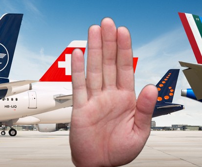 Erweiterte Lufthansa Group: Vorerst heißt es Stopp, die Prüfung dauert länger.