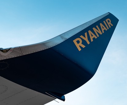 Winglet eines Jets von Ryanair-Flugzeug: Bald weniger in Deutschland zu sehen?