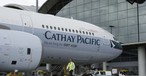 Flieger von Cathay Pacific: Feuchtes Klima macht Hongkong für Groundings ungeeignet.