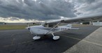 Cessna 172 am Flugplatz Schönhagen: Die Maschine für meinen Rundflug über Berlin.