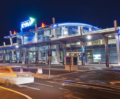 Flughafen Kiew: Noch ist er sicher.