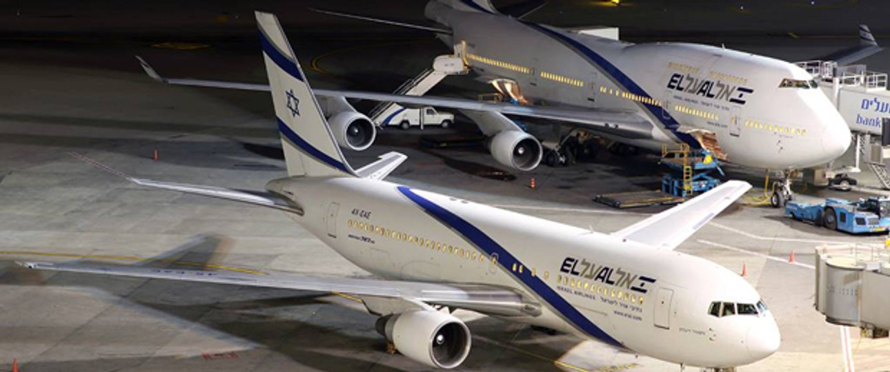Flugzeuge von El Al: Der Anflug auf Eilat ist heikel.