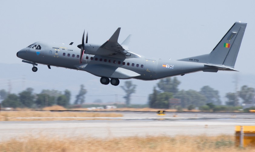 Airbus C295  (hier bei der Auslieferung): Fliegt für Senegals Luftwaffe.
