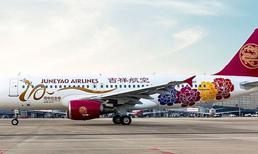 Und nun zu den Besten: 10. Rang: Juneyao Airlines, China, 70,9 Punkte.