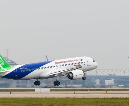 Comac C919: Konkurrent für Airbus A320 und Boeing 737.