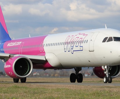 Airbus A321 von Wizz Air: Bald zwischen Bratislava und Košice unterwegs.