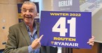 Michael O'Leary: Das Grinsen passt nicht ganz zu seinen Aussagen.