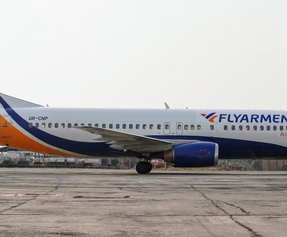Boeing 737-400 von Fly Armenia Airways: Wird aussortiert.