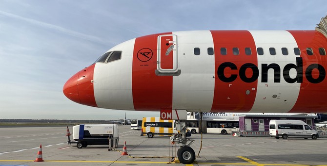 condor boeing 757 abschiedsflug 01