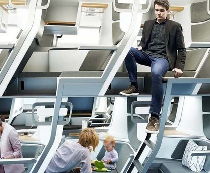 Doppelstock-System von Zephyr Aerospace: Übereinander statt nebeneinander.