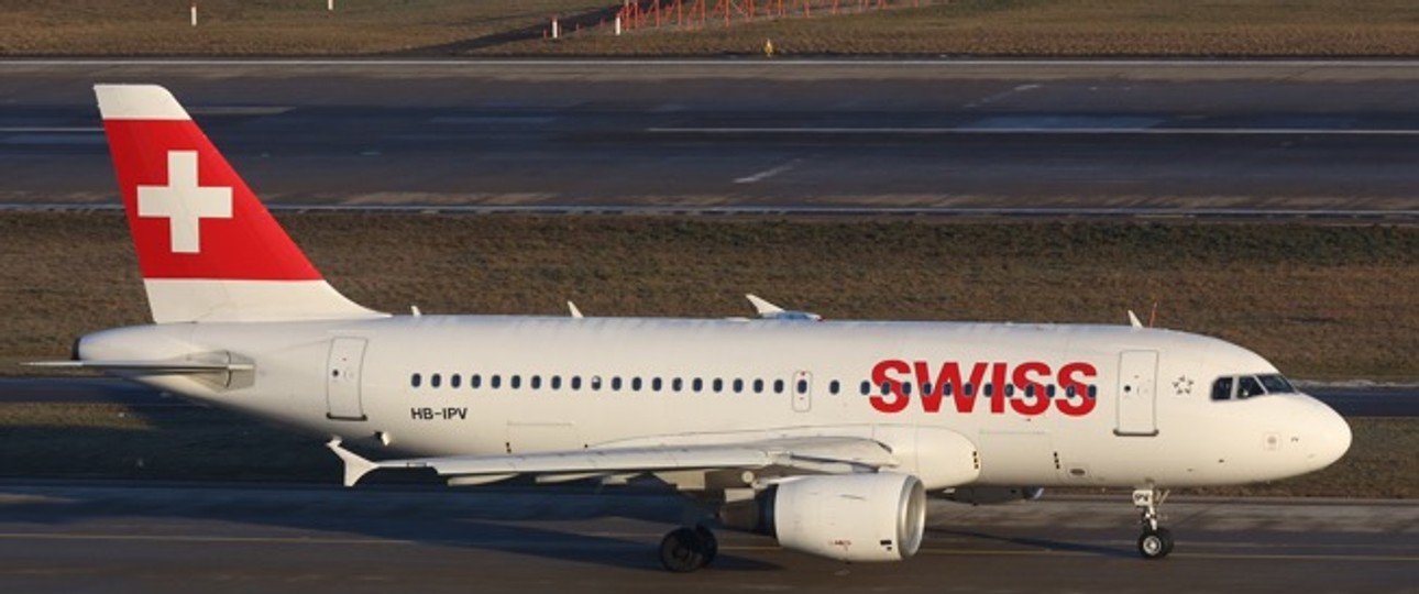 Airbus A319 mit dem Kennzeichen HB-IPV: Ist nicht mehr.