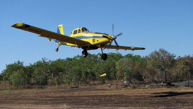 Die Amerikaner von Air Tractor sind mit ihrem Feuerlöschflugzeug AT-802 vertreten.auch