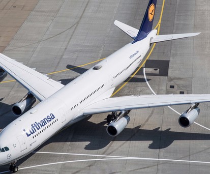 Airbus A340 von Lufthansa: Die Crews musste direkt aus Nanjing zurückkehren.