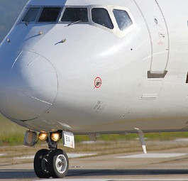 Flugzeug von Volotea: Gerade nicht beliebt bei Italiens Luftfahrtbehörde.
