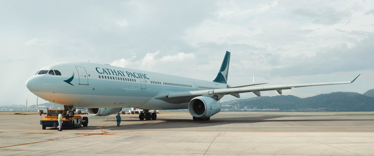 Airbus A330 von Cathay Pacific: Zwischen Chengdu und Hongkong im Einsatz.