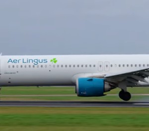 Airbus A321 XLR von Aer Lingus: Das Flugzeug mit der Kennung EI-XLT fällt auf unbestimmte zeit nach einer harten Landung aus.