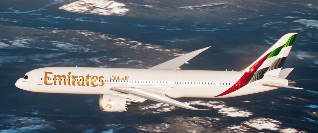 Ein Dreamliner in Emirates-Lackierung: Die Golfairline erwartet insgesamt 35 Exemplare.