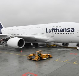 Airbus A380 von Lufthansa in München: Bekommt eine neue Business Class.