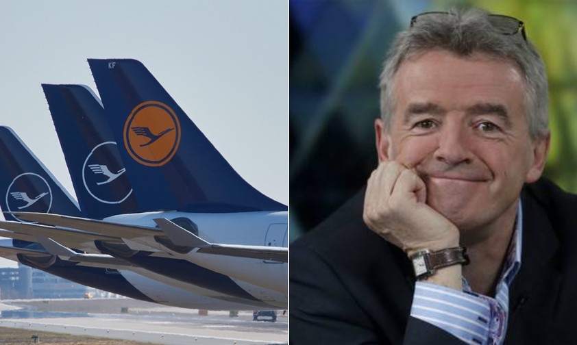 Michael O'Leary: Schoss scharf gegen Lufthansa.