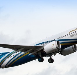 Boeing 737 Max von Oman Air: Fünf Exemplare hat die Fluglinie schon.