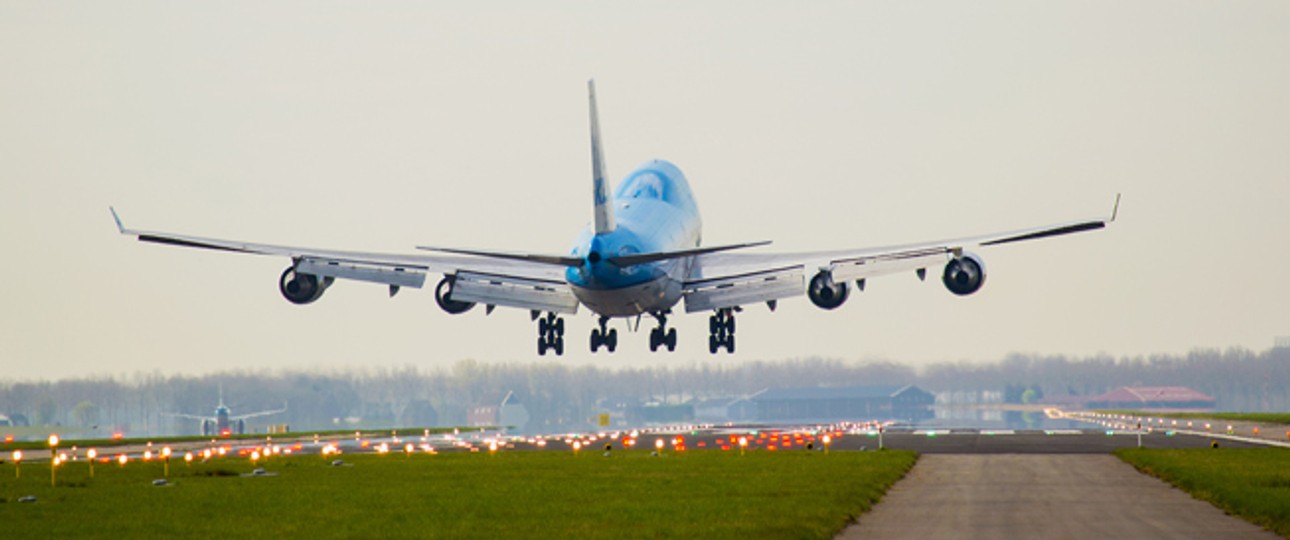 Flugzeug von KLM: Muss Russland nicht umfliegen.
