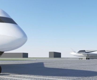Das ist ein Flugzug