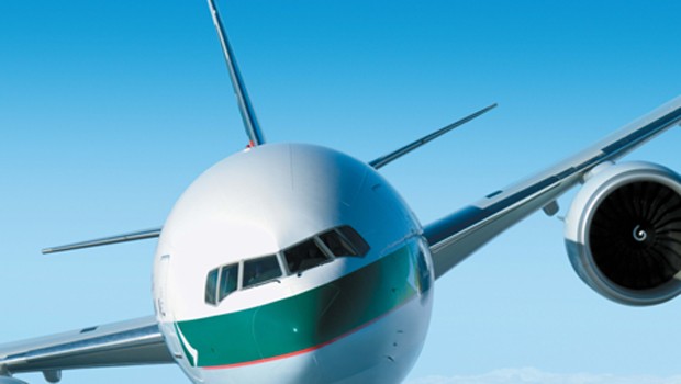 Boeing B777 von Cathay: Auf Kollisionskurs.