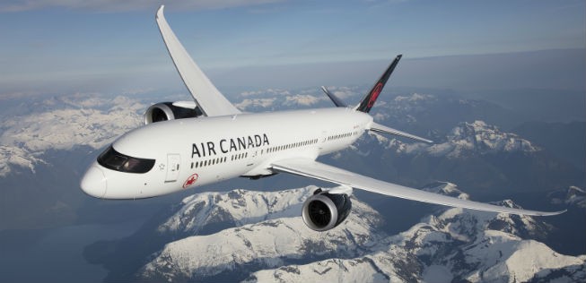 Dreamliner von Air Canada: Bald unterwegs nach Zürich.