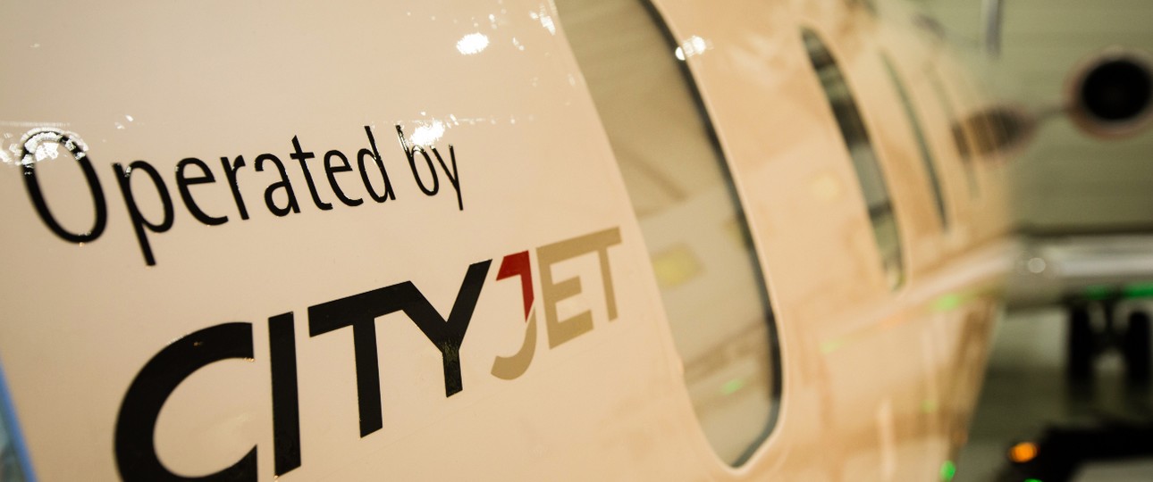 Flugzeug von City Jet: Bald auch für Lufthansa unterwegs.
