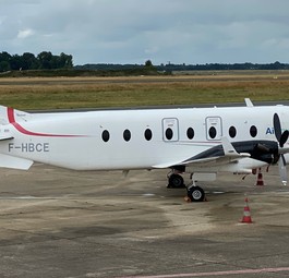 Beechcraft 1900 von Chalair: Fliegt künftig auch für Green Airlines.