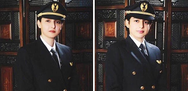 Maryam und Erum Masood: Pakistan International Airlines ist stolz auf sie.