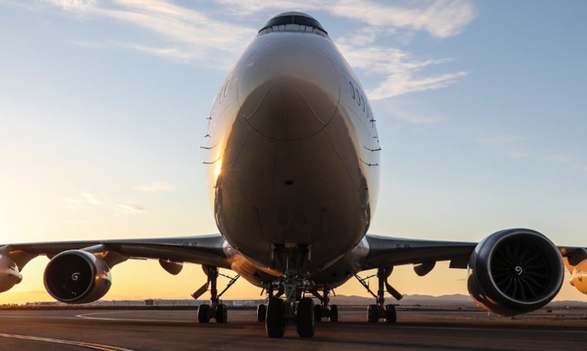 Boeing 747-400 von General Electric: Großer Rumpf macht den Jumbo zum geeigneten Testflieger.