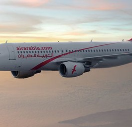 Airbus A320 von Air Arabia: Ganz neue Ziele im Visier.