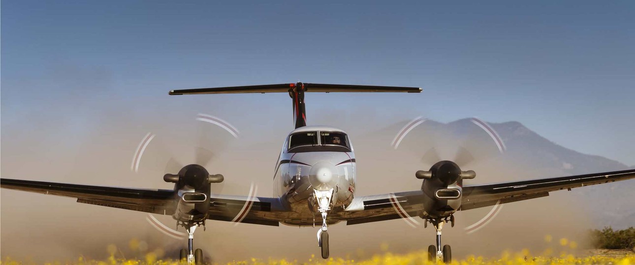 Eine King Air 360: Saudi-Arabien hat vier King Air 260 und eine King Air 360 bei Textron bestellt.