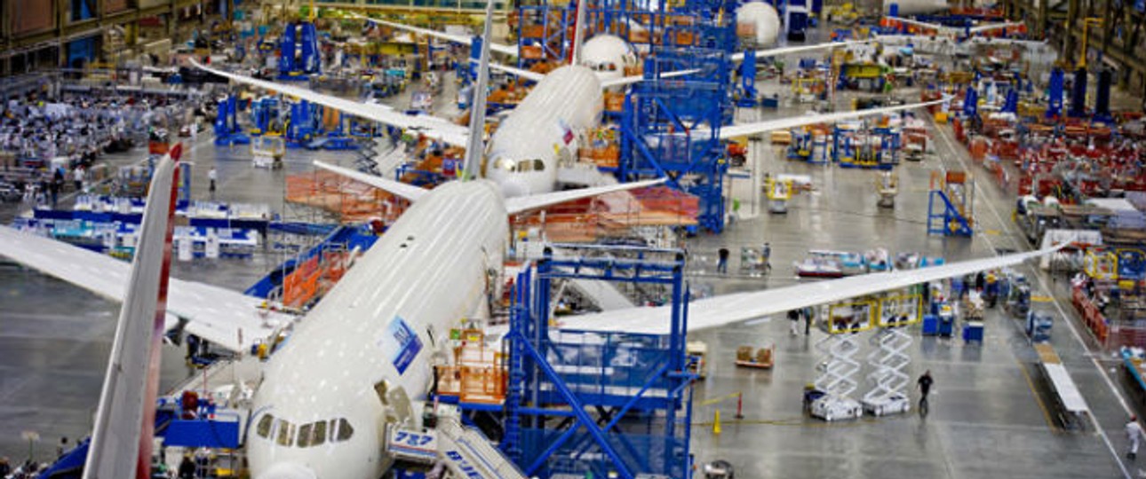 Dreamliner-Produktion: Bald fliegt der Boeing-Jet in Pakistan.