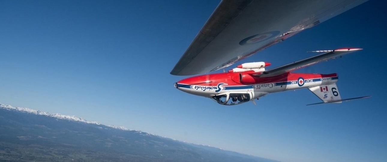 Snowbirds im Formationsflug: Die Flugstaffel fliegt ab 2030 mit Pilatus PC-21.
