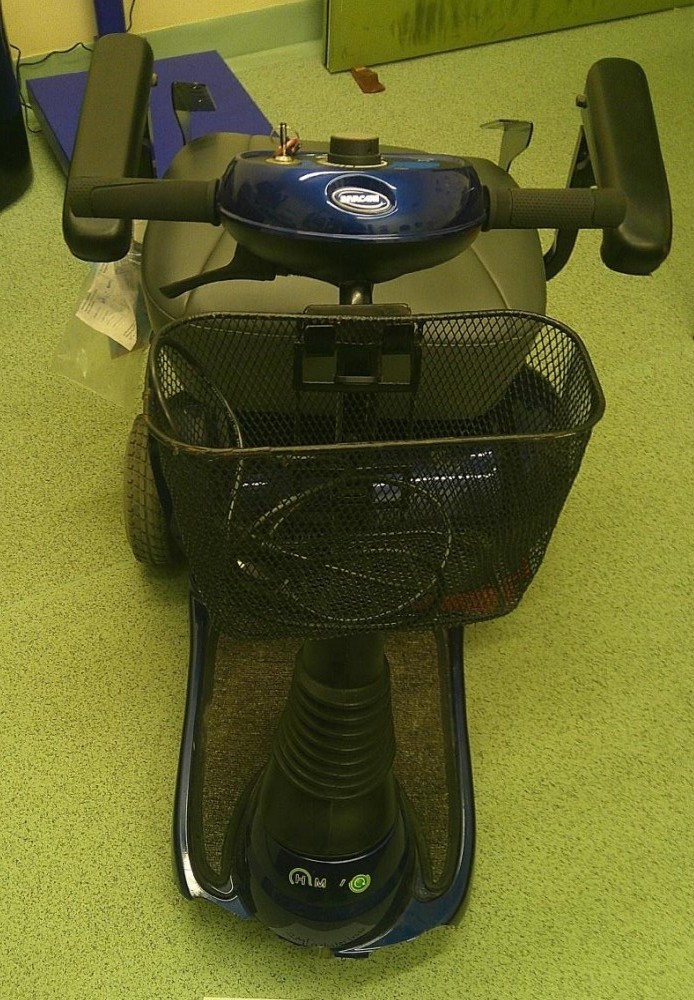 Das Seniorenmobil, in dem sich das Kokain befand.