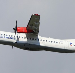 ATR 72 von CSA: Zwei liegen jetzt an der Kette.