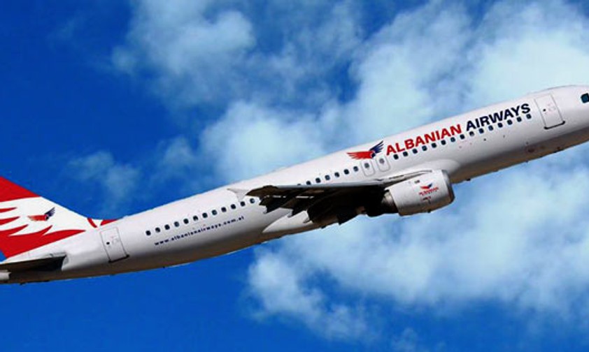 Airbus A320 in den Farben von Albanian Airways: Bald soll es losgehen – etwa nach Kuwait und Zürich.
