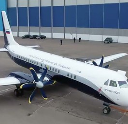 Bereits im vergangenen Dezember stellte der Hersteller den ersten Prototypen der Il-114-300 vor.