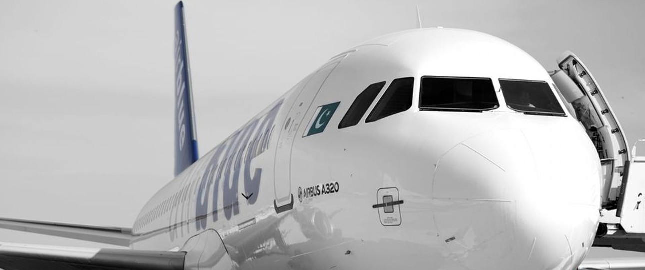 Jet der pakistanischen Fluglinie Airblue: Bald nur noch im Inland unterwegs?