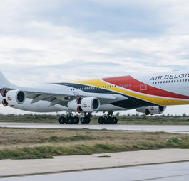 Airbus A340 von Air Belgium: Keine Flüge mehr mit dem Vierstrahler.