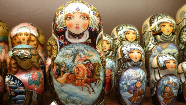 4. Rang: Russland, 44,5 Millionen Passagiere 2011, Wachstum 15 Prozent - Matrioschka-Puppen.