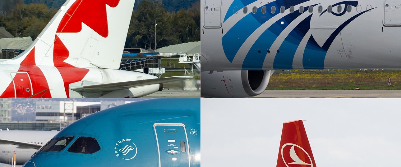 Lackierungen: Können Sie diese Airlines erkennen?