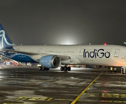 Dreamliner in Indigo-Farben: Eine Übergangslösung. 