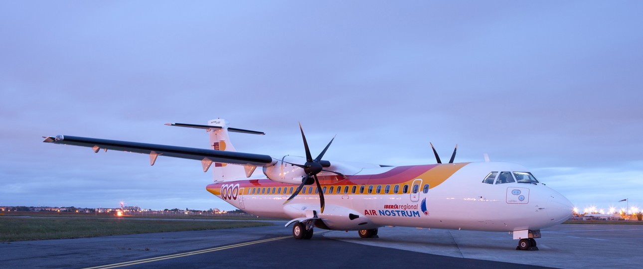 ATR 72 von Air Nostrum: Fliegt für Iberia Regional.
