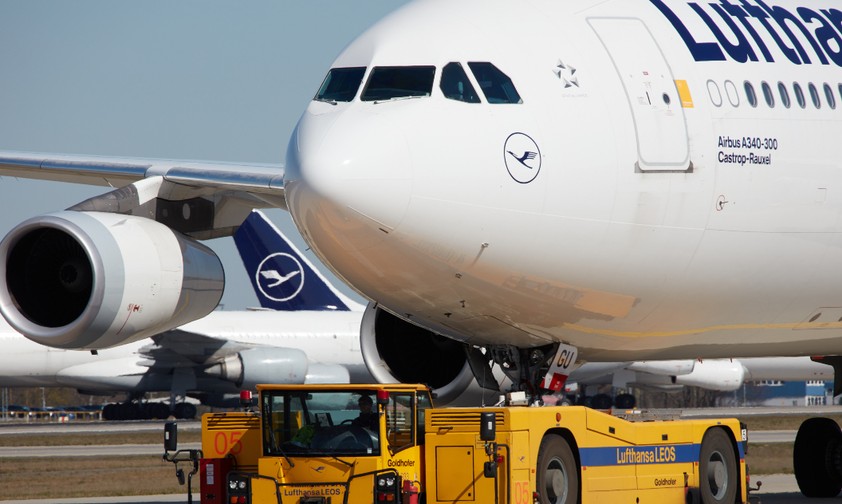 Airbus A340-300: Mit Jets dieses Typs fliegt Lufthansa nach Kapstadt.