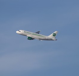 Airbus A319 von Germania: Die Fluggesellschaft baut in der Schweiz aus.