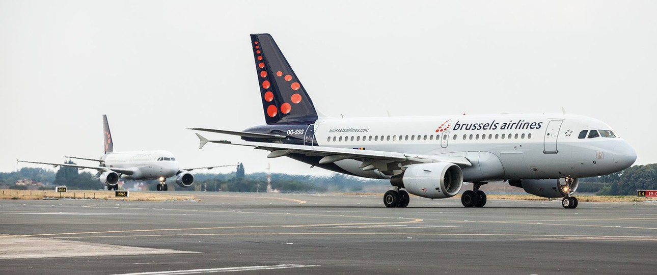 Airbus A319 von Brussels Airlines: Die Fluglinie setzt auch künftig auf Wet-Lease.
